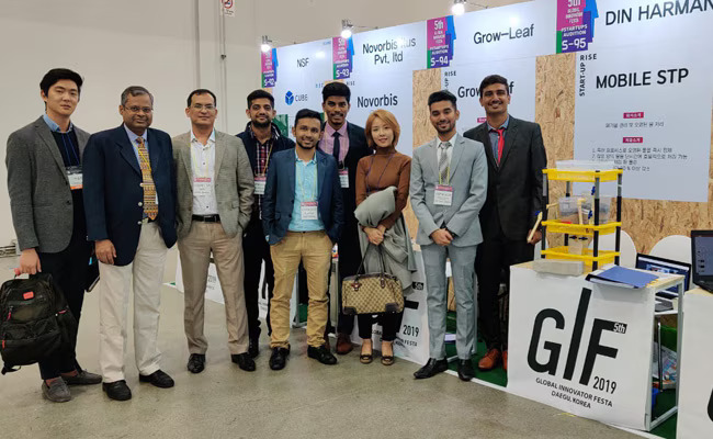 Novorbis_Itus's tweet photo. Proud look back at 2019: Novorbis was 1 of 5 Indian teams picked from 1,700+ global innovations. A timeless reminder of what we can achieve. Proudly building scalable clean tech solutions to crush industrial emissions every single day. #NovorbisItus #ThrowbackThursday #CleanTech https://t.co/7E8izk7tms