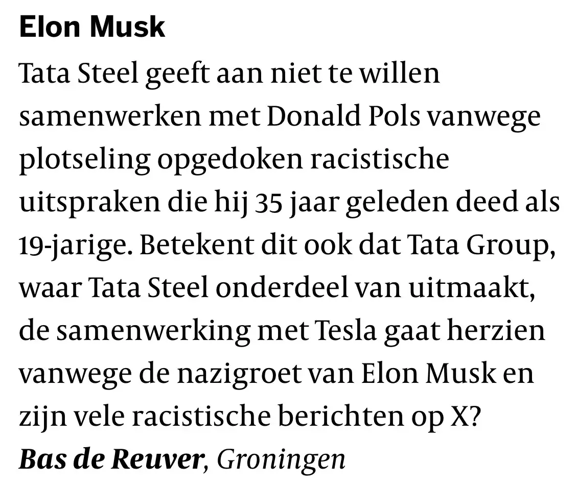 Matthijs85's tweet photo. Stopt Tata nu ook samenwerking Tesla? 🤔 https://t.co/xj1FN0x9i3