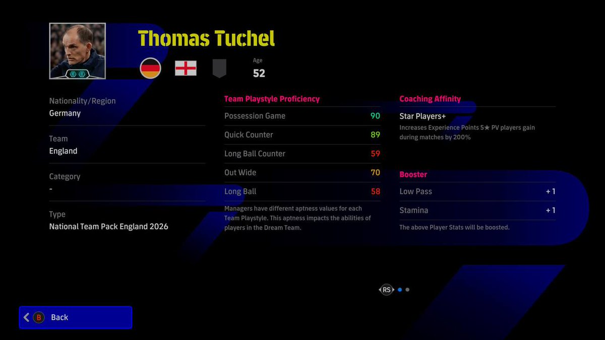 eFootball_XT's tweet photo. Thomas Tuchel 
Possession Game [ 90 ] ⚡ https://t.co/baCn7VxVYr