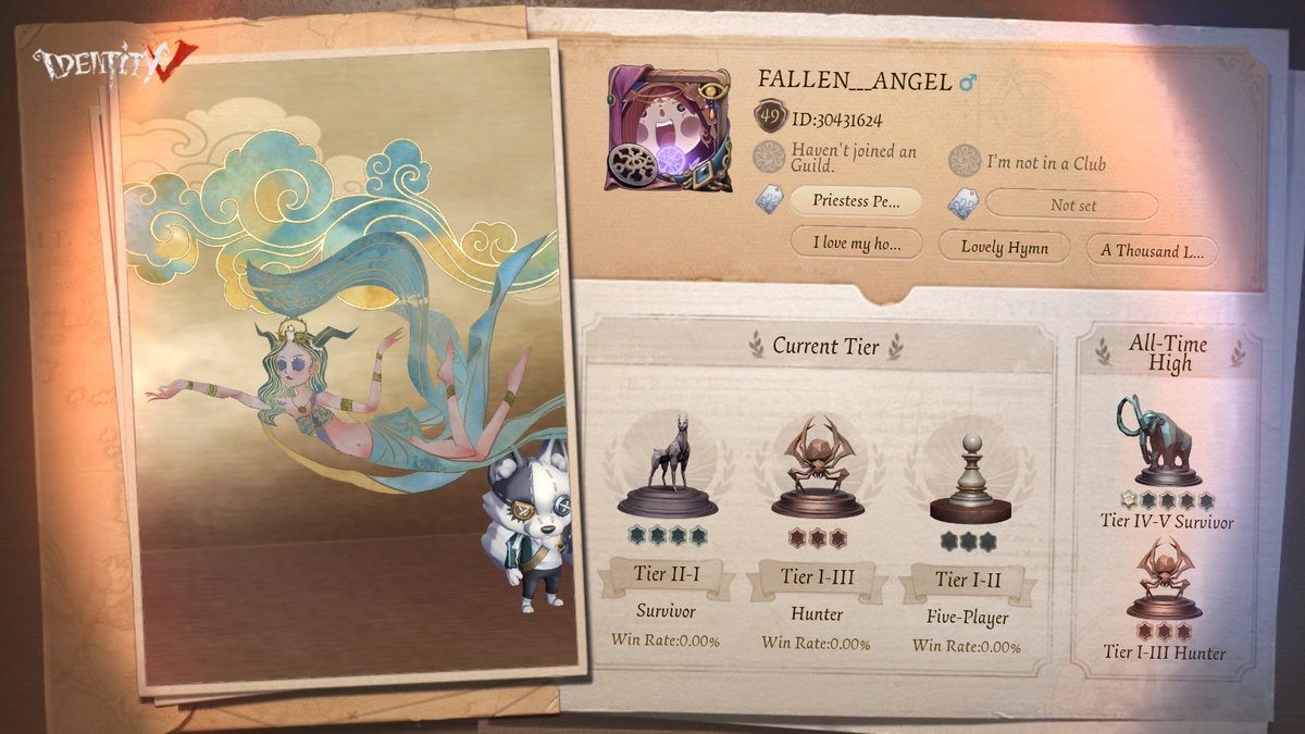 RAYMONDYIP17's tweet photo. I'm playing Identity V. Fancy a game? https://t.co/t0PoaagALX