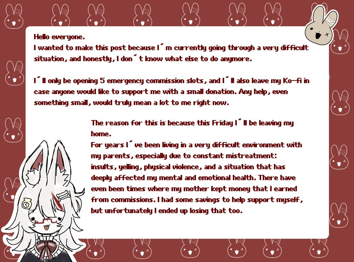 PiPochipzz's tweet photo. ⚠️Emergency Commissions ⚠️
(Only 5 slots)
See images for context, Ko-fi donations are also accepted
https://t.co/LRgvC6GQKU https://t.co/uCAq6VXrEI
