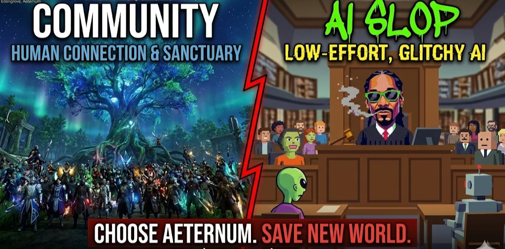 NW_Multiplayer's tweet photo. @amazonluna @SnoopDogg I'd rather eat glass than play this drivel #NewWorldAeternum #NewWorldCommunity #StopKillingGames #SaveNewWorld #ConsumerRights https://t.co/Jz2itf9Wxb