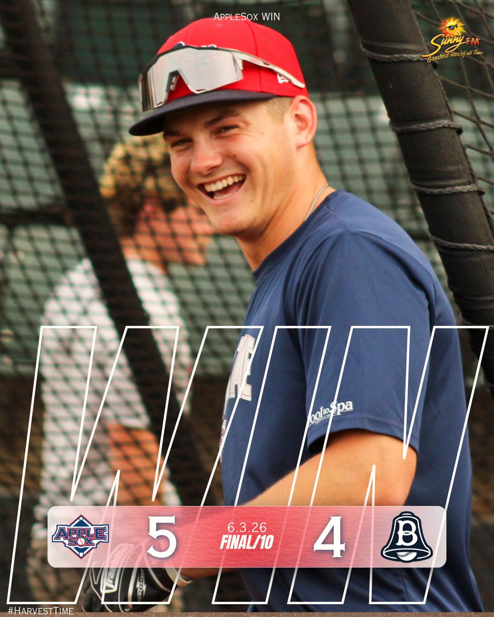 AppleSox's tweet photo. Music to our ears ☺️ #HarvestTime 

@SamMoore1717 | @LassenBaseball https://t.co/70Ll4ZL2eB