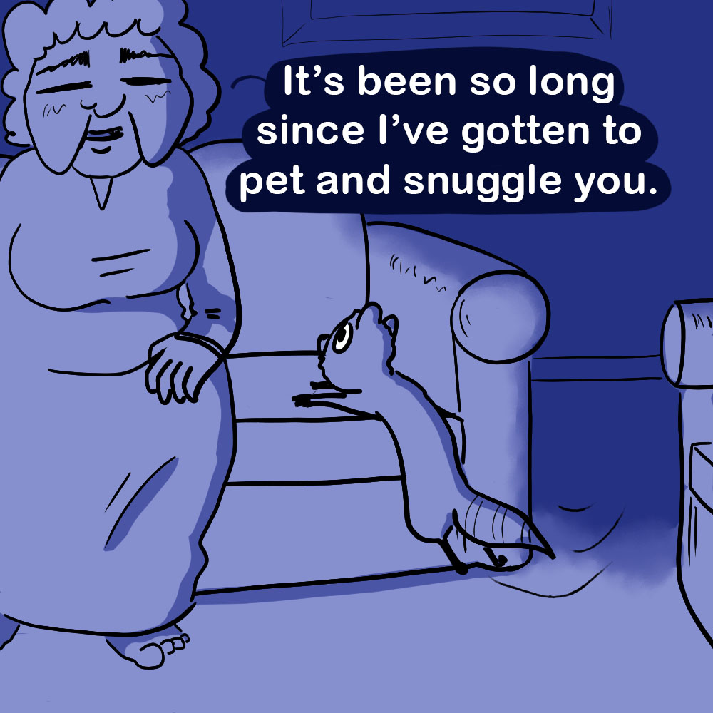 GameOverStation's tweet photo. Kiki the "Cat" Part 5...

;-; https://t.co/4Vj592SgwE