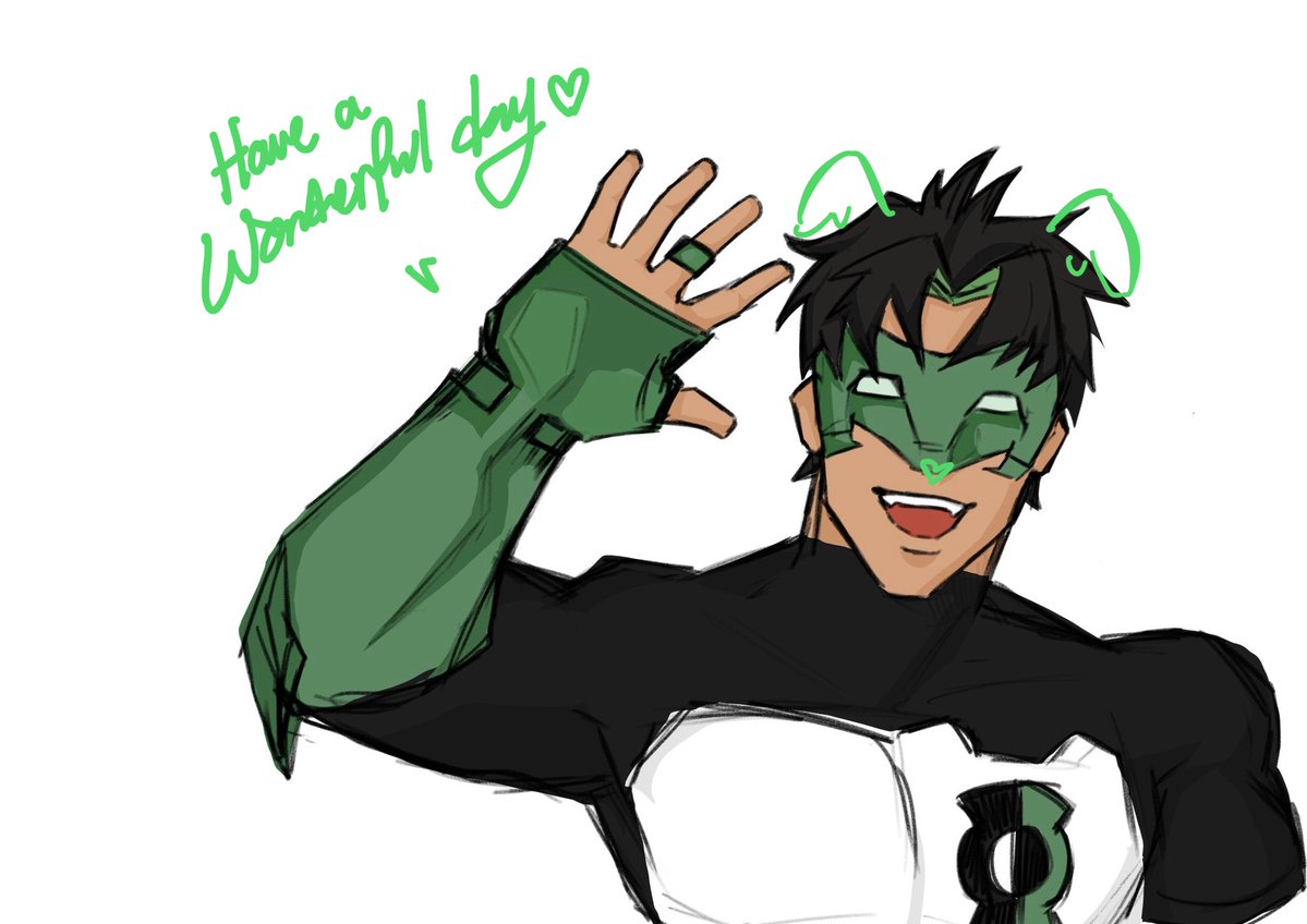 krkryuuu_'s tweet photo. Here’s some encouragement from Kyle 

#kylerayner #greenlantern https://t.co/iU3qojLa0O