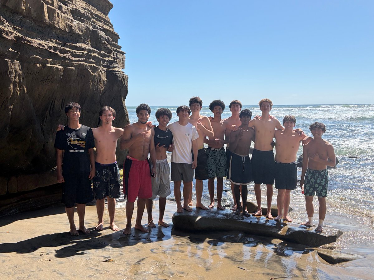 rmounce1's tweet photo. I took the boys to the beach and coves at the Point Loma Tourney. We learned and became a better team. We played some good teams from SD. This is where our culture is built. Beautiful environment. Hawk Way. https://t.co/qZEkjOyUlB