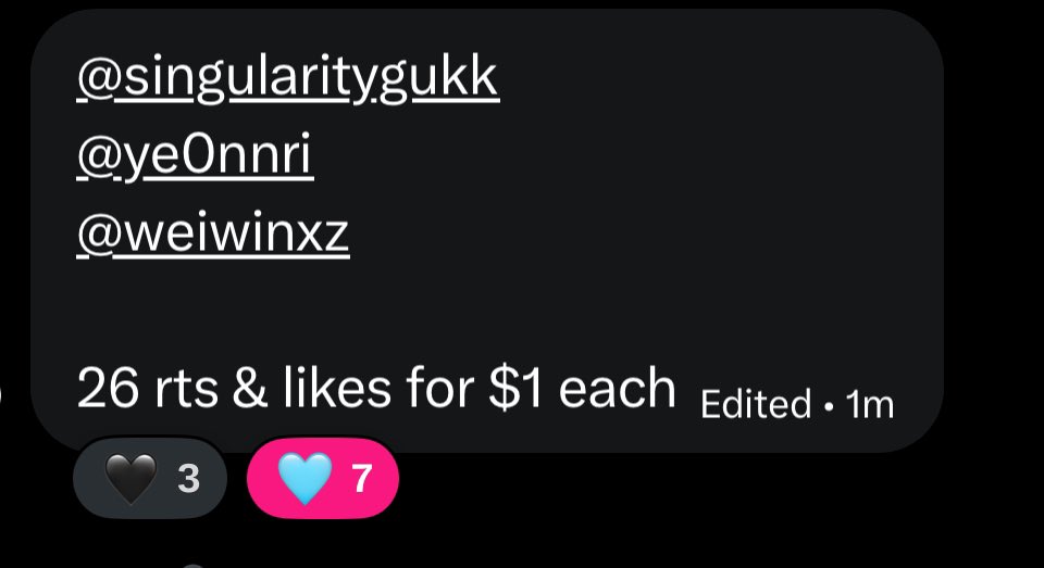 singularitygukk's tweet photo. kindly help me with my RT &amp; LIKE deal po! thank you so much 🥹🩷 https://t.co/OKjQ5blZoP