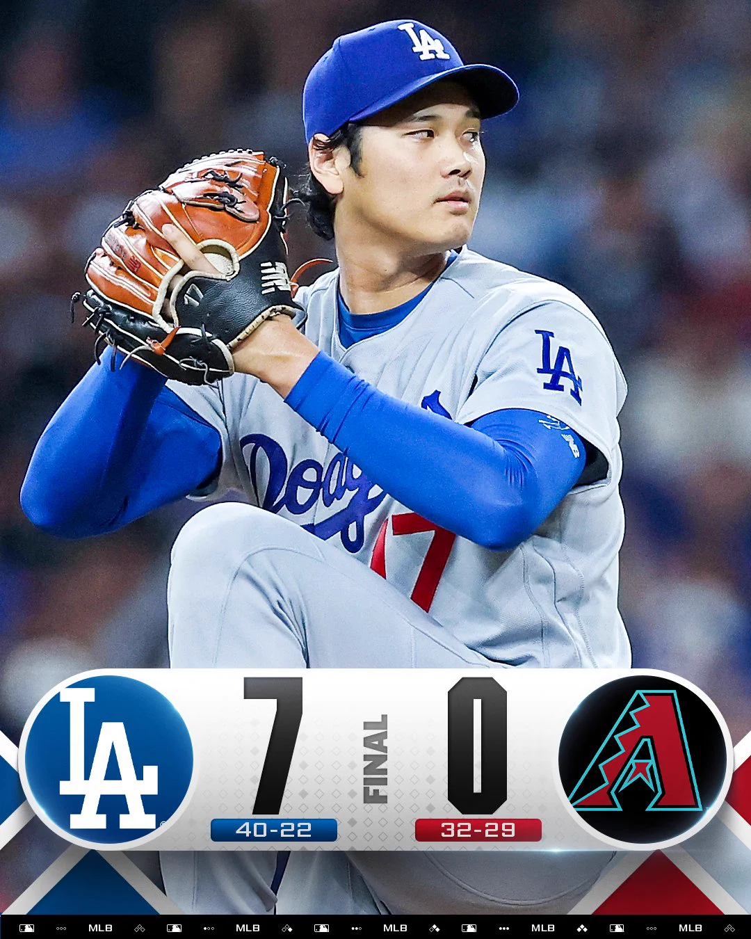 大谷翔平、二刀流で歴史的快挙！6回無失点＆5出塁でドジャース完封勝利