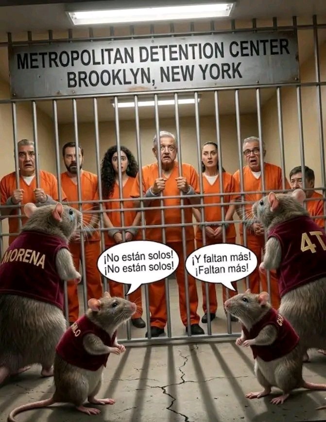 alexrumo1's tweet photo. @lopezobrador_ Ahora sí sientes que viene @POTUS por ti verdad pinche Narco ex presidente, el miedo te carcome, estás a punto del infarto, pero vivirás lo suficiente para verte tras las rejas en NY y pagues tus putos crímenes contra México, ojalá y te puedas en USA !!! https://t.co/xANheCnDj3