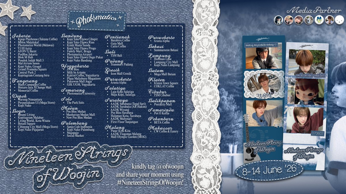 ofwoojin's tweet photo. ᯓ𓏲ּ𝄢 Nineteen Strings of Woojin .⋆⭒🎸

a photoframe event celebrating #KANGWOOJIN birthday by @ofwoojin

📅 8–14 june 2026
📍 photomatics

come and celebrate the birth of the prettiest melody.ᐟ kindly share your moment using #NineteenStringsOfWoojin 𓏲ּ𝄢 https://t.co/SicNzf5dP3