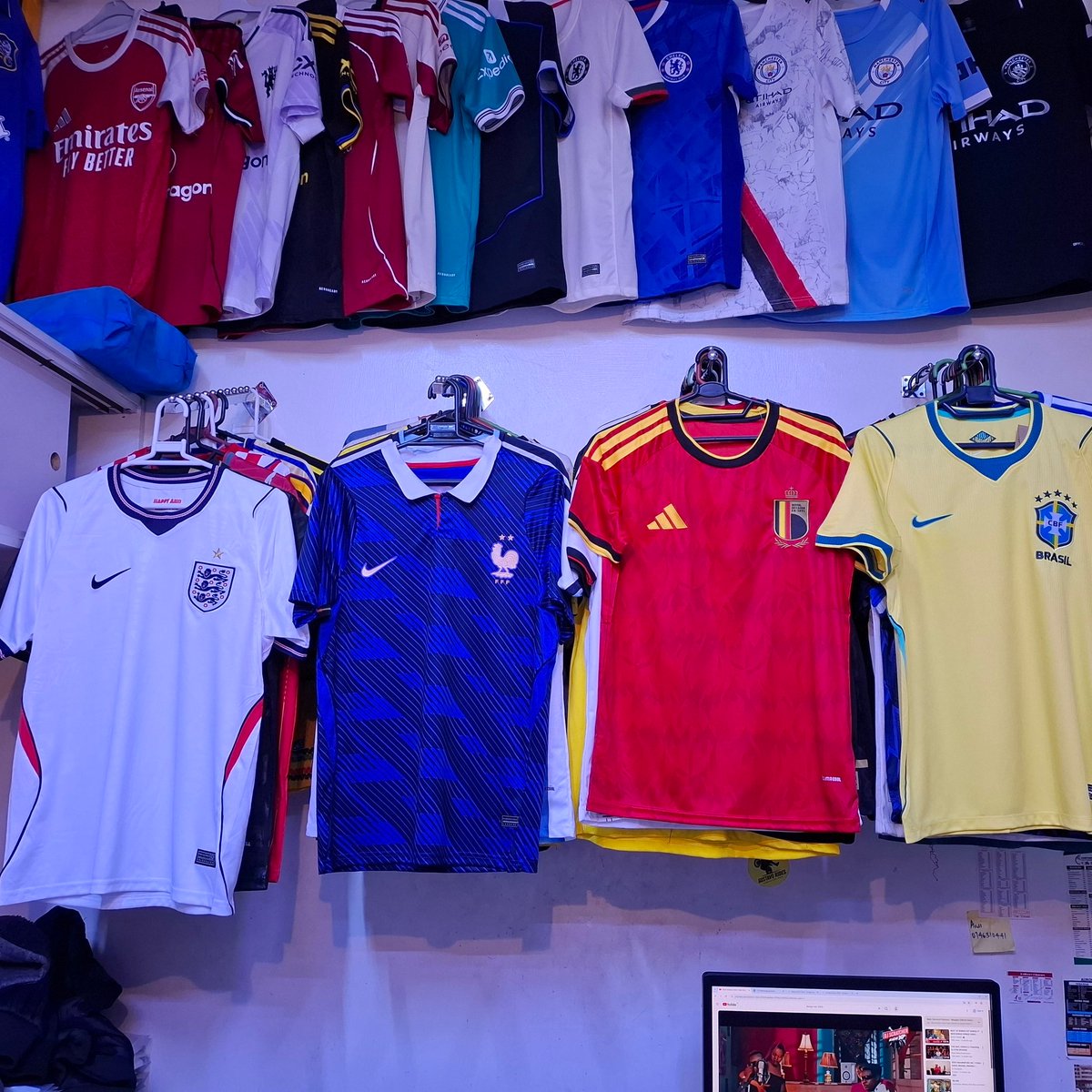 _CrazyNairobian's tweet photo. 7 DAYS TO THE WORLD CUP.

Get your team's jersey at @Infinitykits_ke .

📞 Call or WhatsApp: 0741410828 .

📍Starmall ( Tom Mboya Strt ) next to Zuri Stage, 3rd Floor, Shop No.  C4 https://t.co/ZYfELuvamG
