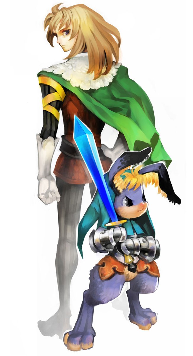 creativeuncut's tweet photo. Cornelius, Pookas, Odin, and Fairy Queen from Odin Sphere.      

More art from the game: https://t.co/fVELy7Q0vp https://t.co/7o2NSouheS