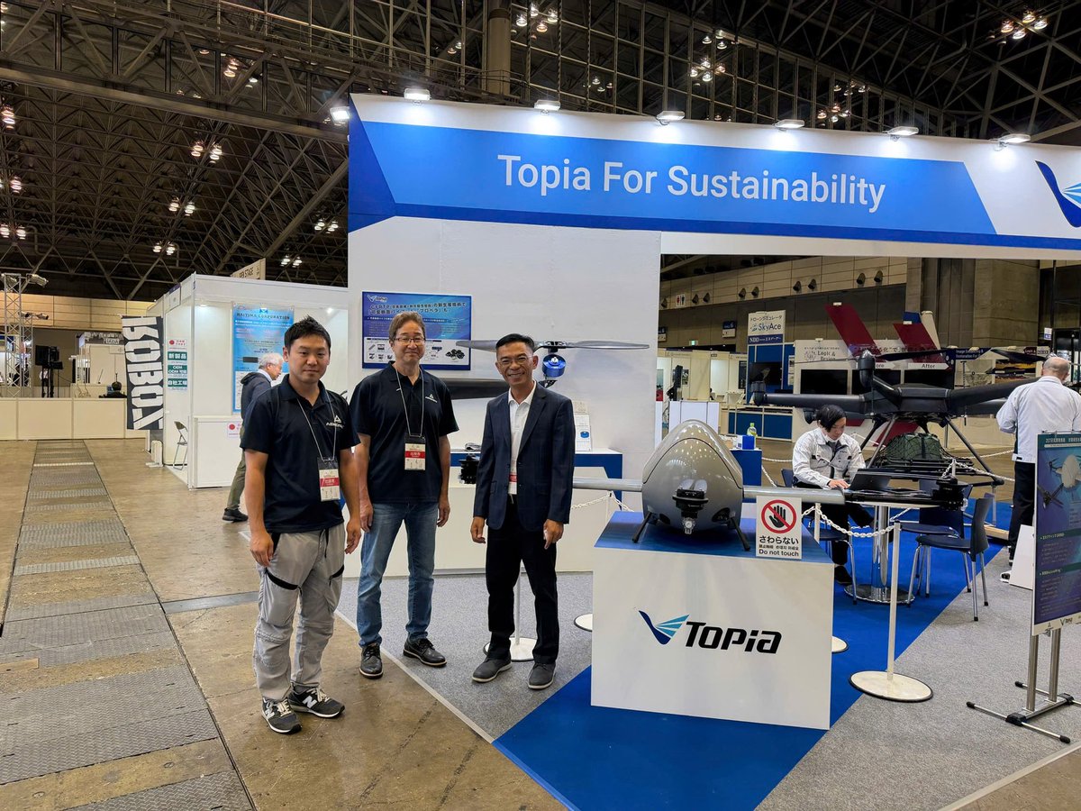 saolatek's tweet photo. 🇯🇵 DAY 1 AT JAPAN DRONE 2026

Great conversations, new connections, and valuable insights on the first day of JAPAN DRONE 2026.

Thank you to everyone who visited and connected with Saolatek. Looking forward to more meetings in the days ahead!

#JapanDrone2026 #UAV #Saolatek https://t.co/ZbmZ16Chzn
