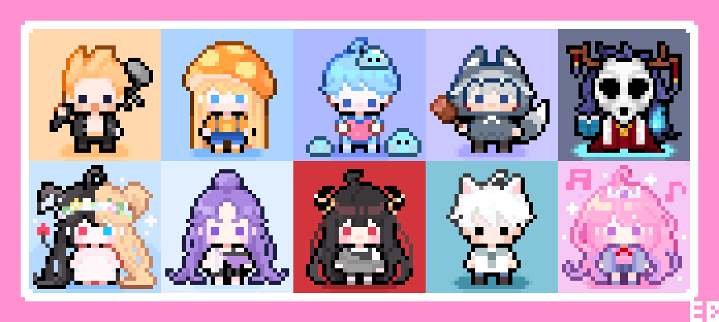 pixelandroid00's tweet photo. 치지직 시청자 프로필 이벤트 (ง •_•)ง
#Pixelart #ドット絵 #치지직 

작업&amp;소통 방송으로 놀러오세요!
도트를 선물 받으실수도..!
🐹https://t.co/OZmnISKF8V https://t.co/3dFgI7avzP