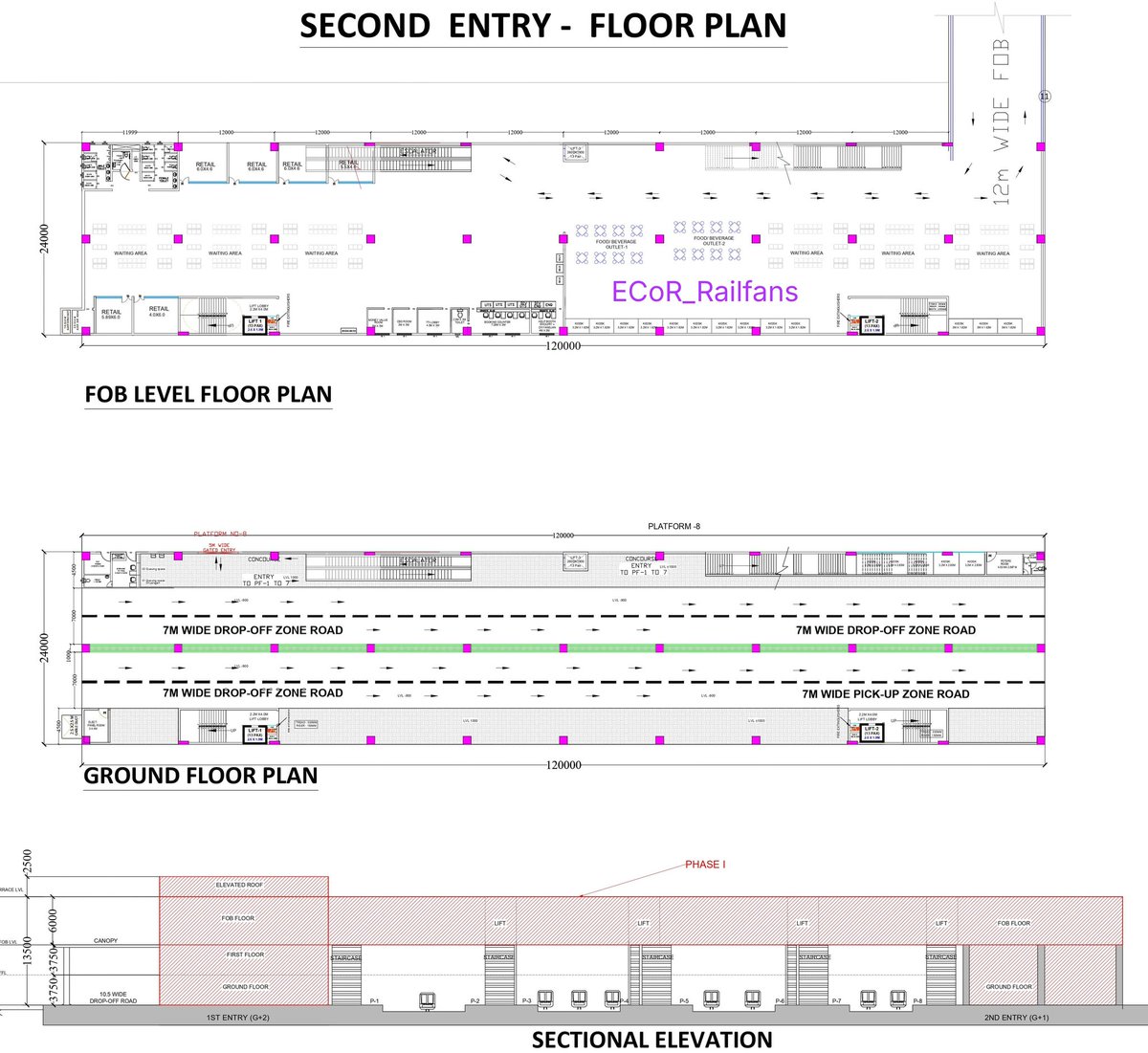 ecor_railfans's tweet photo. Major #ABSS Station Update from #Odisha #EastCoastRailway

#Brahmapur Rly Station Redevelopment Phase-1

Tender floated for the Redevelopment of Brahampur Railway Station at a Cost of 182.57 Cr

Additional 4 PLATFROM will done, Project Completion Period 20 month

#IndianRailways https://t.co/HUwFTzff7f