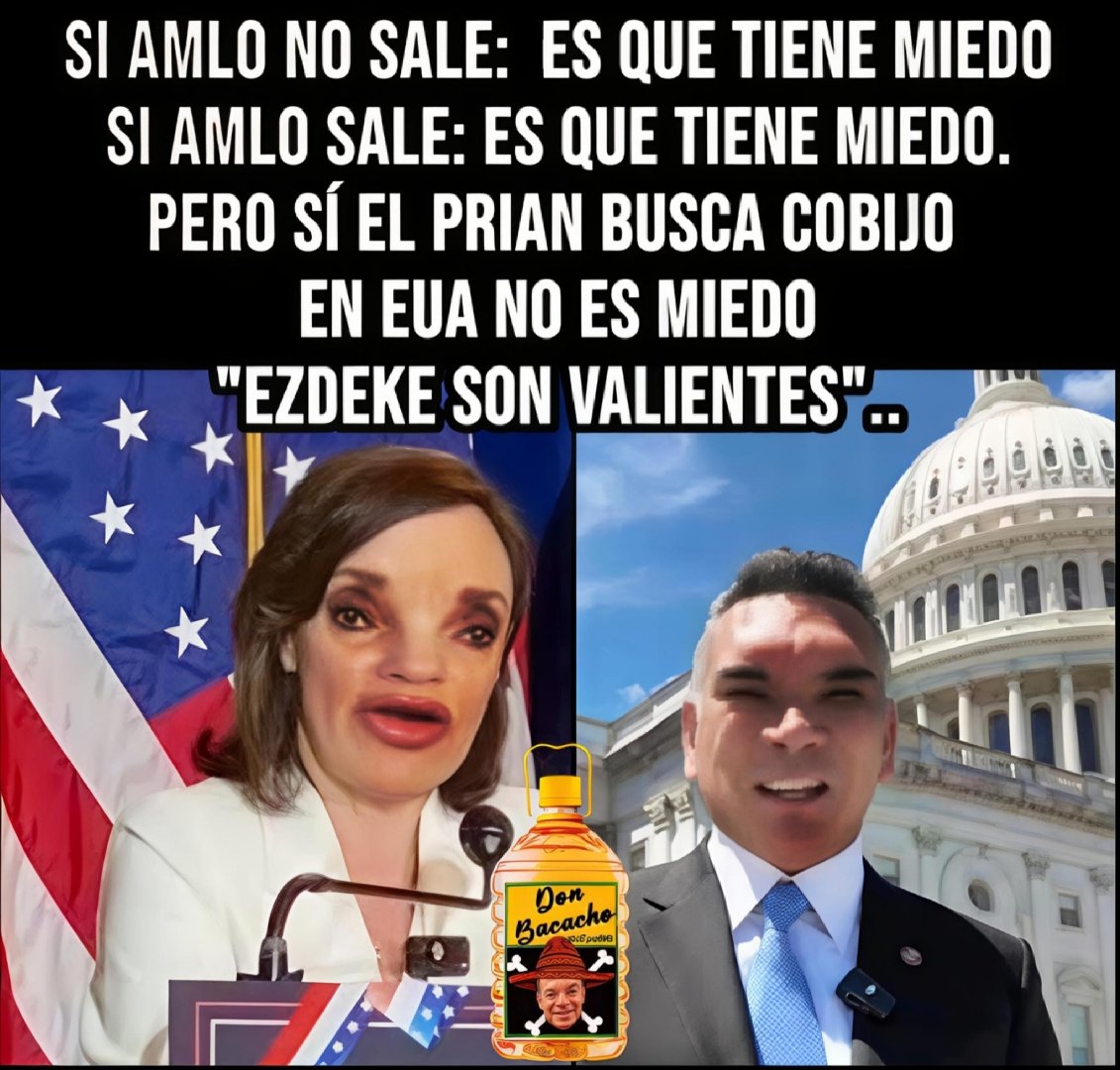 ElDonBacacho's tweet photo. @alitomorenoc @lopezobrador_ Alito Moreno es un pinche miedoso buscando protección en Estados Unidos y AMLO hasta pone su dirección en su carta  sin pinches miedos de NADA ,ni tiene fuero ni nada ajajajajaja 🤡🤣 pinche PRI náuseabundo ya huele casi a perro muerto. https://t.co/VLYPUumlay