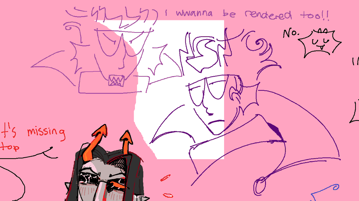 ga5tro's tweet photo. since you guys were gnawing at the bit here u go #equiuszahhak #homestuck #ectofail https://t.co/3lcl9ktp90