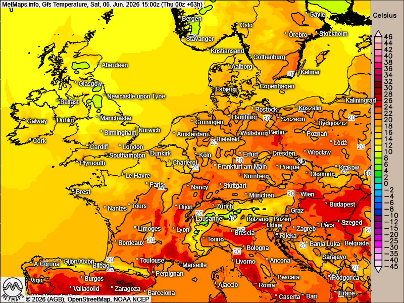 DonnerwetterDe's tweet photo. #Wetter nach Sturmtief Peggy mehr Wärme und Sonne zum Wochenende

Gut, ganz stabil wird das besonders im Norden noch nicht, aber das Azorenhoch fühlt in den nächsten 10 Tagen immer wieder mal vor und die Temperaturen steigen am Wochenende deutlich über die 20 Grad C-Marke.

Besonders am Samstag sind im Süden 25 Grad C möglich. Für Euch auch die Regenmenge am Wochenende und die Regenmenge bis zum 11. Juni. Der Hochdruckeinfluss ist schon zu spüren an der Verteilung der Regenmenge.
Einen schönen Fronleichnam-Feiertag.

(c) https://t.co/HbAMyyeG2N