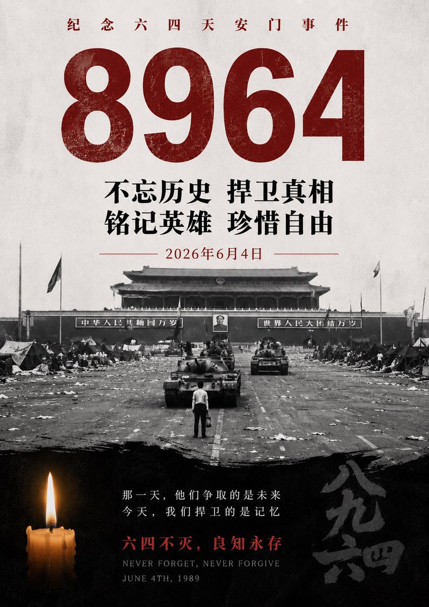 weldendemocracy's tweet photo. 六四才是真正的国殇日。中共建政几十年，无数人成了它们的刀下鬼！铭记住这段历史，告慰那些牺牲的勇敢英雄。 https://t.co/NeDigMOpKq
