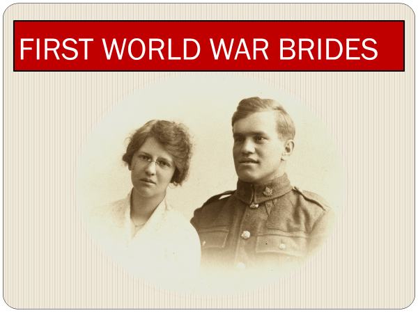 avidgenie's tweet photo. I will be presenting First World War Brides on Saturday, June 13 at 10:15 am for the Ontario Ancestors conference From Steamships to Microchips. The presentation will include tips on how to research post war immigration. https://t.co/wHR9lAVKwy #FWW #warbrides https://t.co/iwHzA6TYnB
