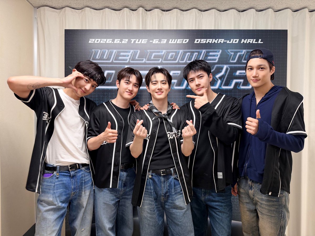 weareoneEXO's tweet photo. EXhOrizon in #OSAKA 🫰
 
#EXO #엑소 #weareoneEXO
#EXOPLANET #EXhOrizon https://t.co/3b1XudYjGI