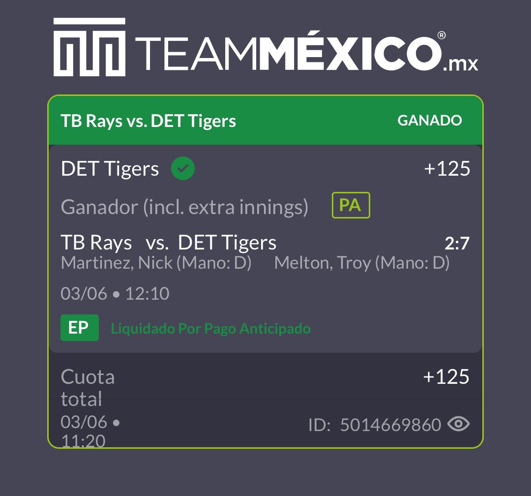 PicksAquiles's tweet photo. 1 día del grupo y 4-0 mis niños ✅💰🎁

Gracias y de nada.

Jálense aun aceptamos $300 el mes barato https://t.co/MZsbpbbjlj