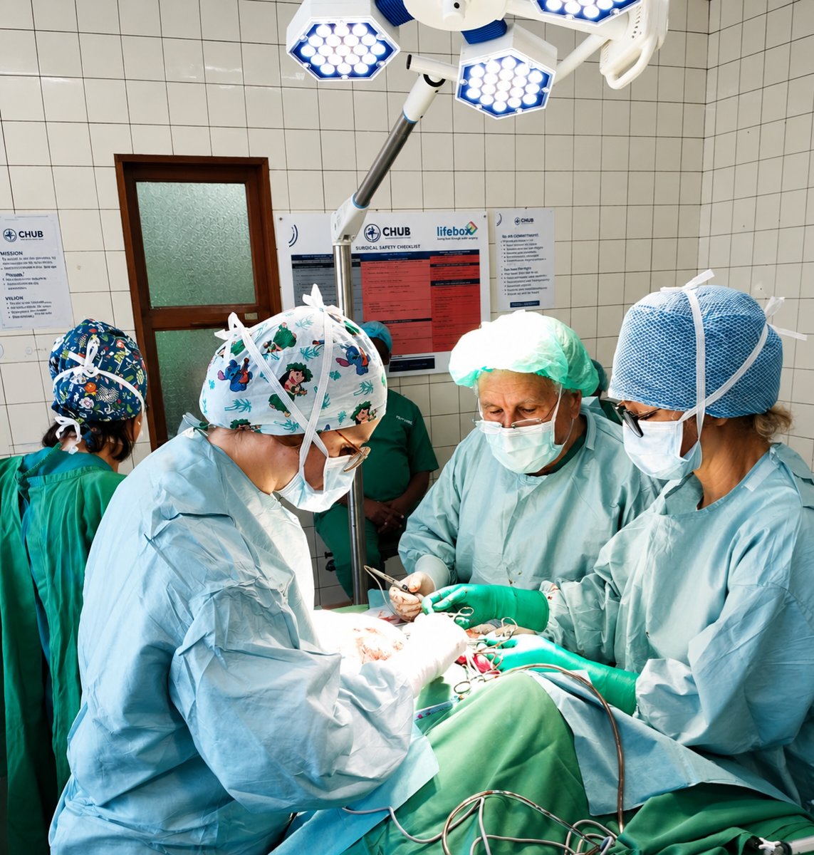 chu_butare's tweet photo. Through the valued partnership between @chu_butare and the University of Parma, Italy, a team of pediatric surgeons spent a week working alongside our specialists, providing advanced surgical care to children while contributing to medical student mentorship &amp; capacity development https://t.co/F7DqUVd9fn