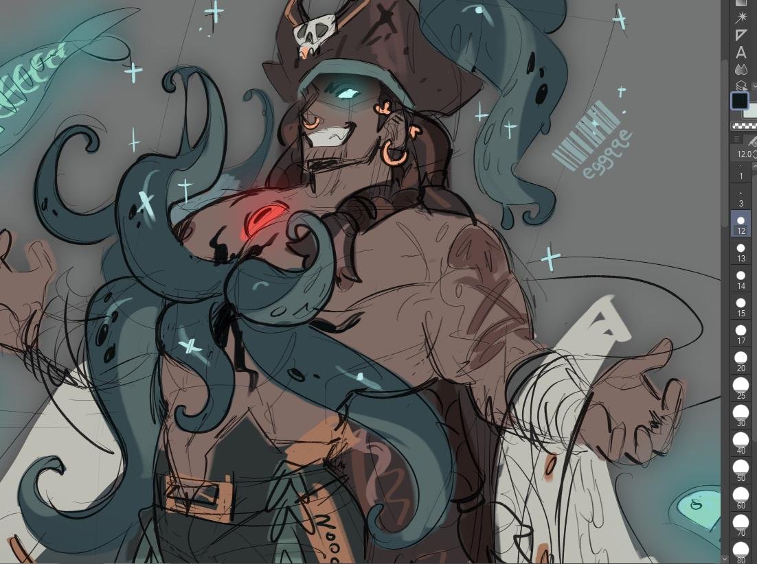 eggqqe's tweet photo. it's been a while since i got spooky in here!! 🏴‍☠️

upcoming auction... details below👀 https://t.co/xm7ood9xXt