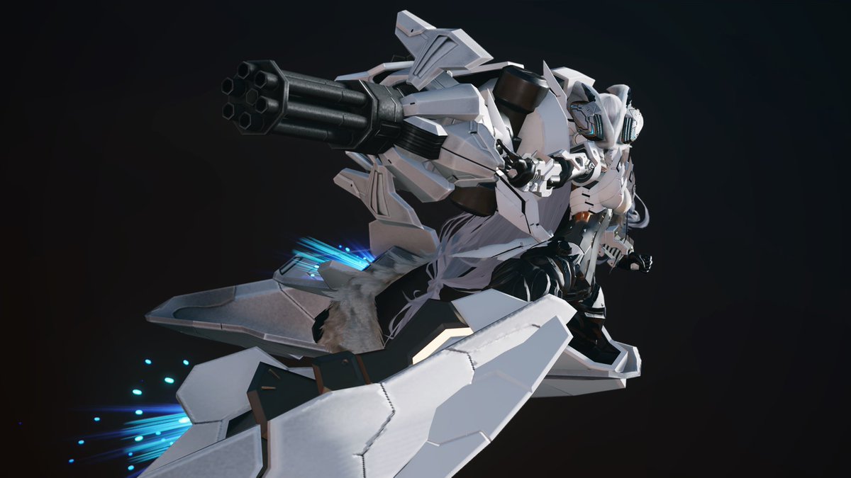 CalShip3's tweet photo. Booster Legs, Gatling Gun, and Moth Helmet!
#PSO2NGS 
#PSO2NGS_SS 
#PSO2NGSGLOBAL 
#キャストはいいぞ https://t.co/rNHM8Fn0Z5