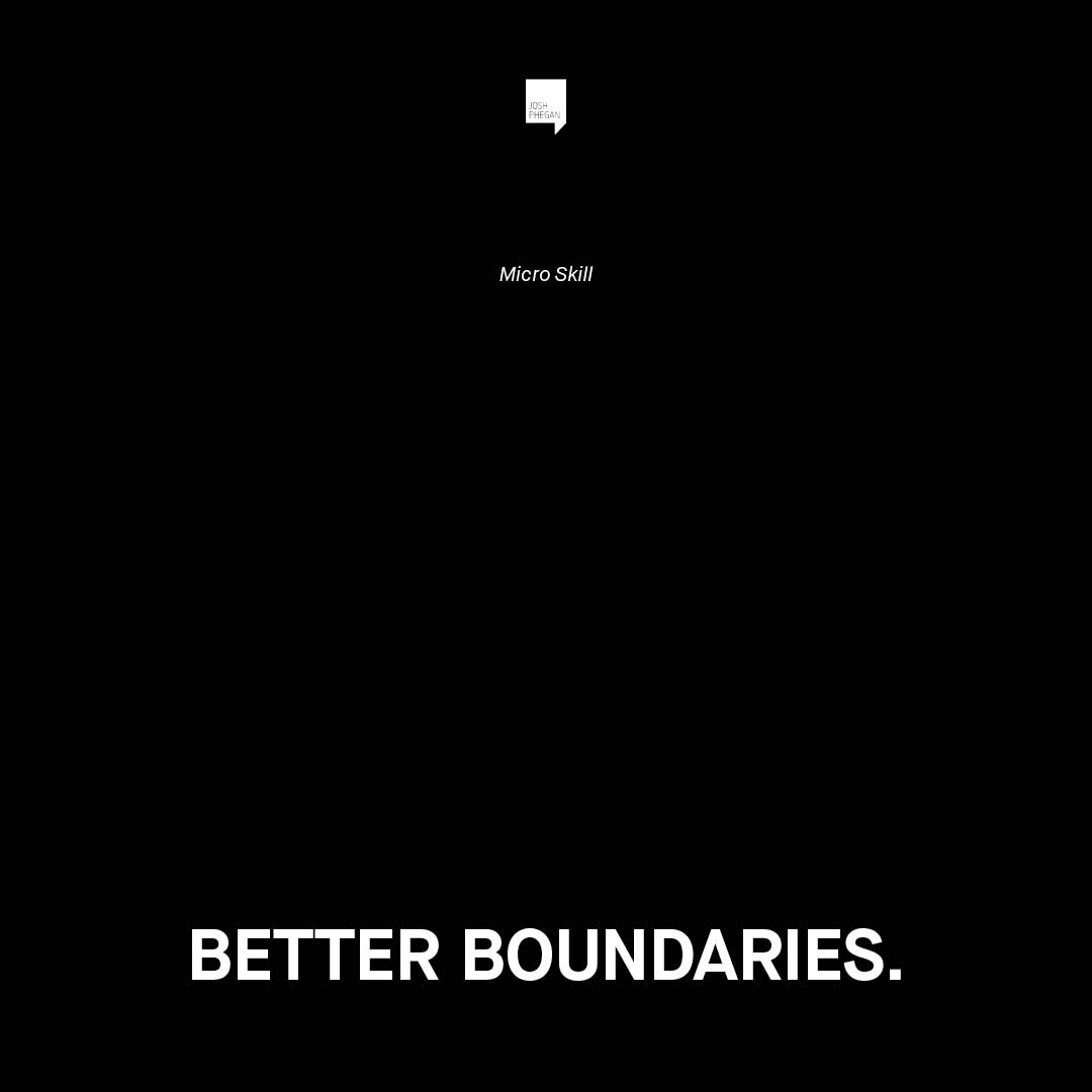 joshphegan's tweet photo. You set the boundaries. 

The earlier you start, the sooner you finish. Work hard in the time you allocate to your career. Learn how to switch out so you can switch on. 

Decide what’s important to you at your age &amp; stage, then go all in on using your calendar to your advantage. https://t.co/3wZvy7Obfy