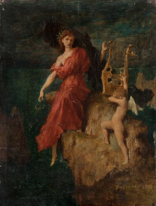 Pollutz__'s tweet photo. Jules-Elie Delaunay - Sappho, 1876 https://t.co/EggfXDkx2d
