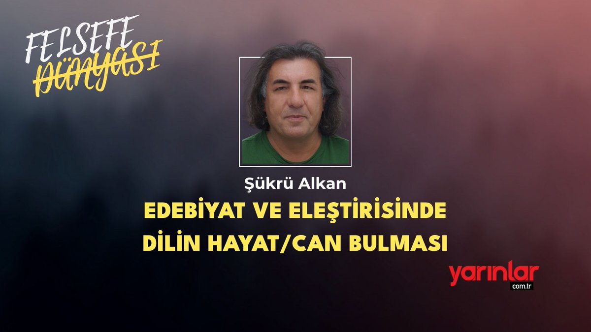 yarinlarcomtr's tweet photo. Şükrü Alkan yazdı:
Edebiyat ve Eleştirisinde Dilin Hayat/Can Bulması
https://t.co/xPtbpms52o https://t.co/Q7NoI9iy5q