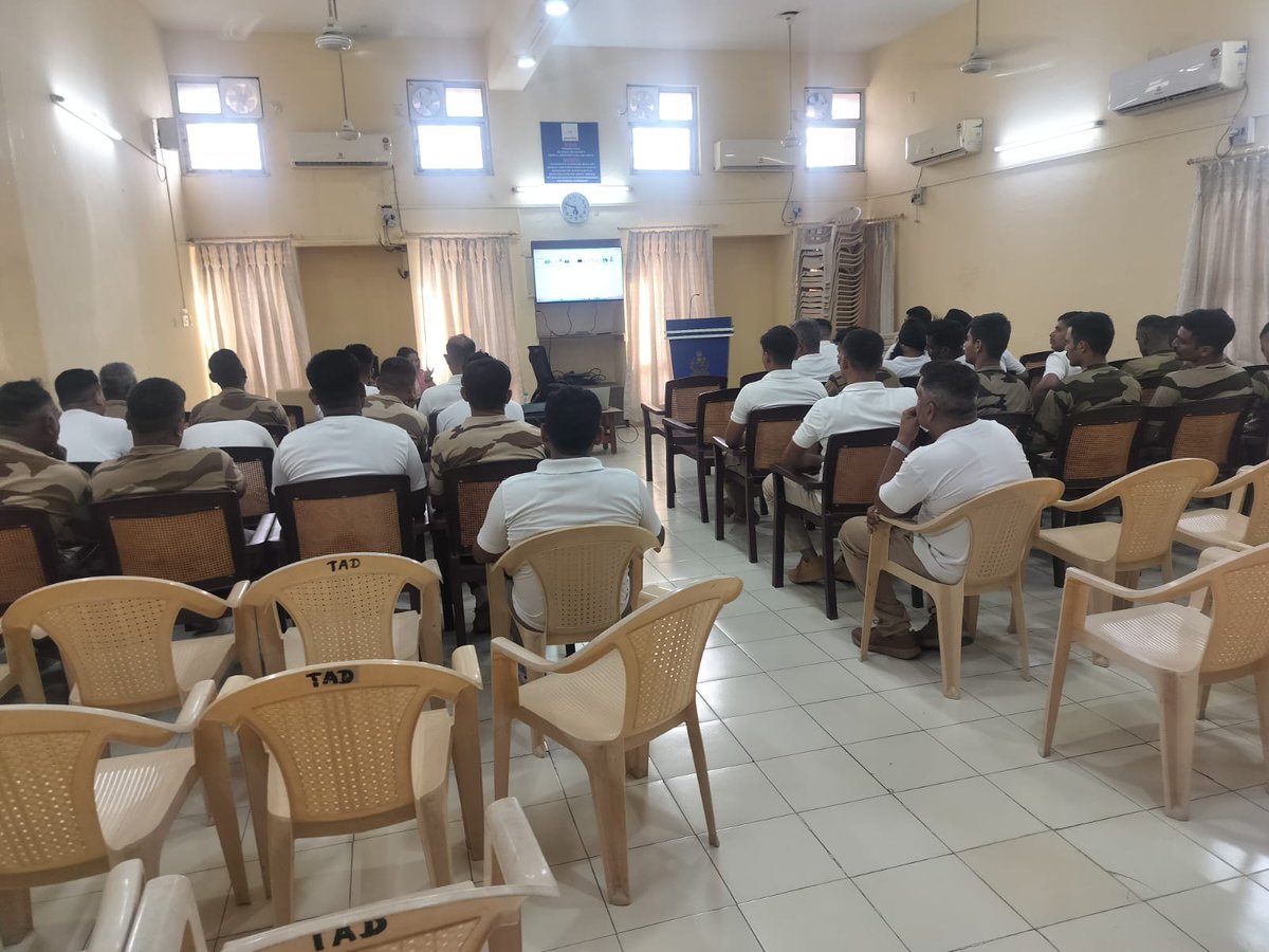 HFNJamnagar's tweet photo. Heartfulness Meditation Workshop at CISF Moti Khavdi

Day 1 of the 3-Day Relaxation &amp; Stress Management Workshop was successfully held on 3rd June 2026.

27 CISF members actively participated in the session.

#Heartfulness #Meditation #StressManagement #CISFMotiKhavdi #Jamnagar https://t.co/tG2OtlyBn0