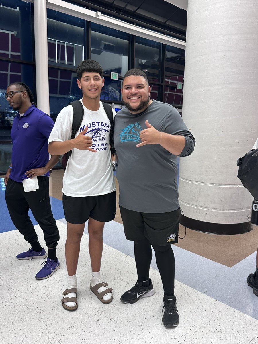 cj_granados10's tweet photo. I had a great time at the @WNMUFootball camp even though our time was cut short I learned and got better!
@DDemonFootball @Coach_DCarr @PrepRedzoneNM @nmpreps @coachapatterson https://t.co/NG1aY1t7r3