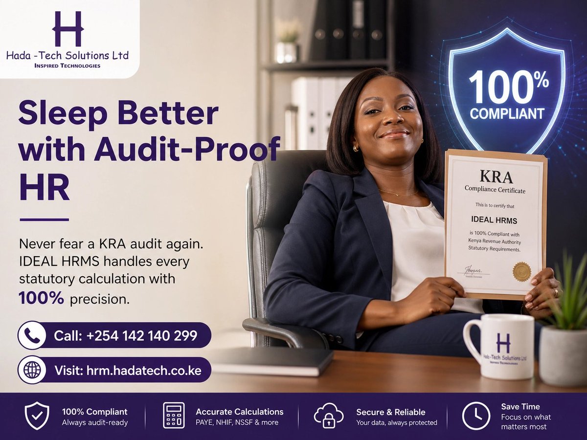 hada_tech's tweet photo. Sleep soundly knowing your HR is compliant. Our audit-proof HRMS handles all statutory calculations with precision, eliminating errors and stress. 

https://t.co/No1xcyohDd
#HRTech #HRMSSolutions #IdealHRMS #IdealERP https://t.co/74Md0CtFQT