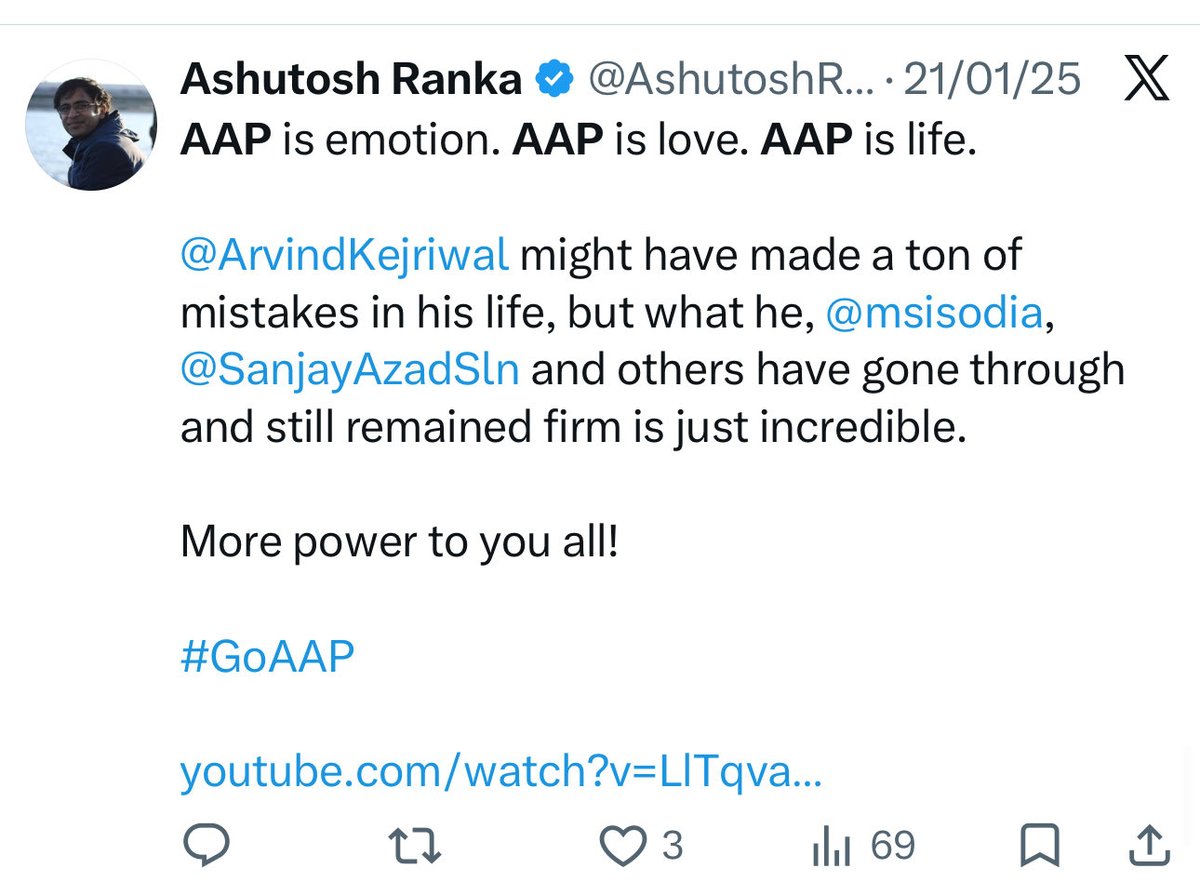 LuvDattaINC's tweet photo. CJP Spokesperson Ashutosh Ranka https://t.co/gc7GVTwRef