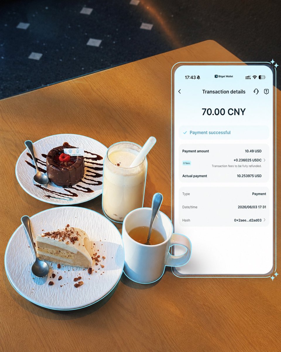 jayceeiam1's tweet photo. Sweet date with Bitget wallet😁🩵
@BitgetWallet 

#bitgetwallet #cryptocard #cryptowallet https://t.co/cegFyc5DM5