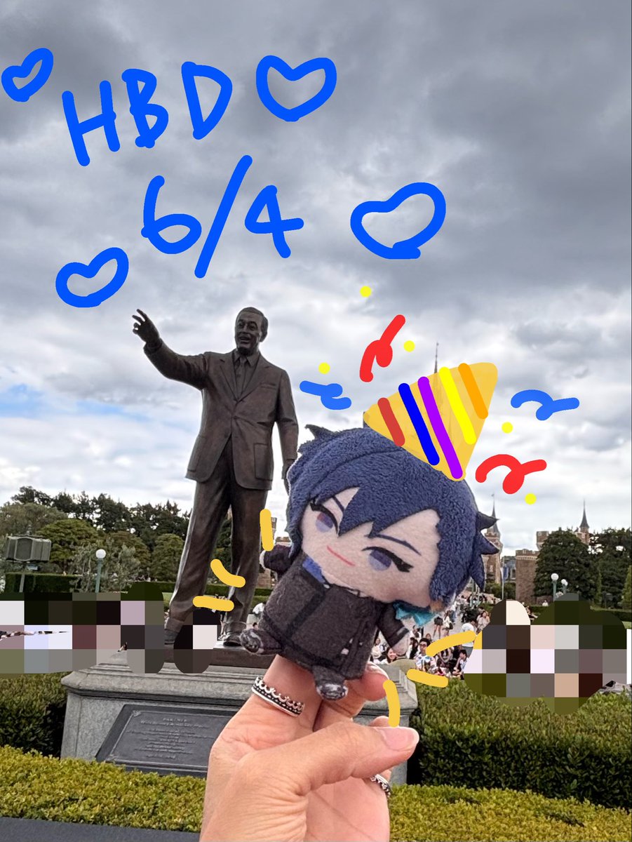 maaai_cos's tweet photo. Birthday boy yippieeee🥳✨

Happy Birthday Yugo!!
I love you💙

#AsumArt
#DJhere https://t.co/cWslMXqjv8