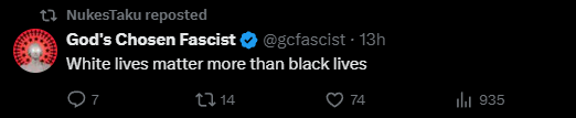 ISkinNazis's tweet photo. @NukesTaku @92Kinh @KinaMagica "not racist" ok man https://t.co/ZBvpehNKl7