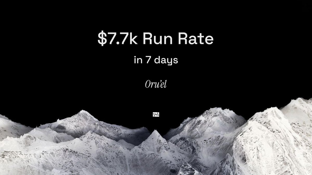 prb5h's tweet photo. 7 days + 7.7k Run Rate + Private Beta == Too much Drama

Oru'el began a private beta with a set number of handpicked researchers, engineers, startups and organisations about  a week ago.

Yesterday, we crossed $7.7k in Monthly Run Rate during the first 7 days of the Private Beta.

Was this easy? lol. As a matter of fact, we got a bank account on the last day before our GST permit was gone. We were waiting for it else we couldn't actually sell. Not mentioning that we are juggling 3 payment gateways + bank transfers.

The funny part? We neither own GPUs nor sell compute. We sell one thing that everyone loves to claim in the industry but can't prove. SLAs, or to be bluntly put, Job Completion Guarantee (and a few more gaps the industry ignores).

It took 5mo of playing around to figure that the buyer must change. Sell to the teams already paying for compute, the ones bleeding 60% of their time to this problem.

Our internal research team (one person) led by @chastronomic and Internal Product team (one person) @nihipap ran days and nights. 

Ajith sprained his ankle, got his wisdom tooth removed and got food poisoning during this duration while Nihith had to move back to hyderabad and worked 16 hours a day continuously for 3 weeks before the platform was live.

We have identified two crucial segments where compute scarcity hits them like a truck to the wall but haven't been catered to at all. No one serves them properly.

I am aware the post leaves questions like what exactly are these market segments, how do we guarantee job completions, what are the other gaps that are ignored, and a lot more, we will expand on them once the Private Beta is over.

Honoured. Grateful. Hopeful, as more shall come and must come. The private beta is still live. 3 more weeks.

Veer Bhogya Vasundhara.