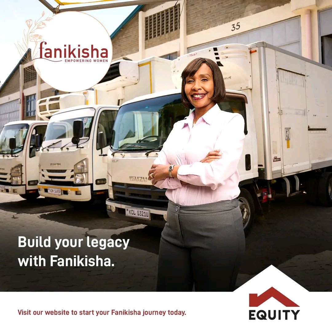MusyiRadio's tweet photo. Your business is your legacy and navigating growth, finances, and risks can feel overwhelming. With Fanikisha, you get tailored support including Personal Banking, a dedicated Relationship Manager, Wealth Advisory, and Insurance, all designed for your success. https://t.co/OnMbm2XDa0