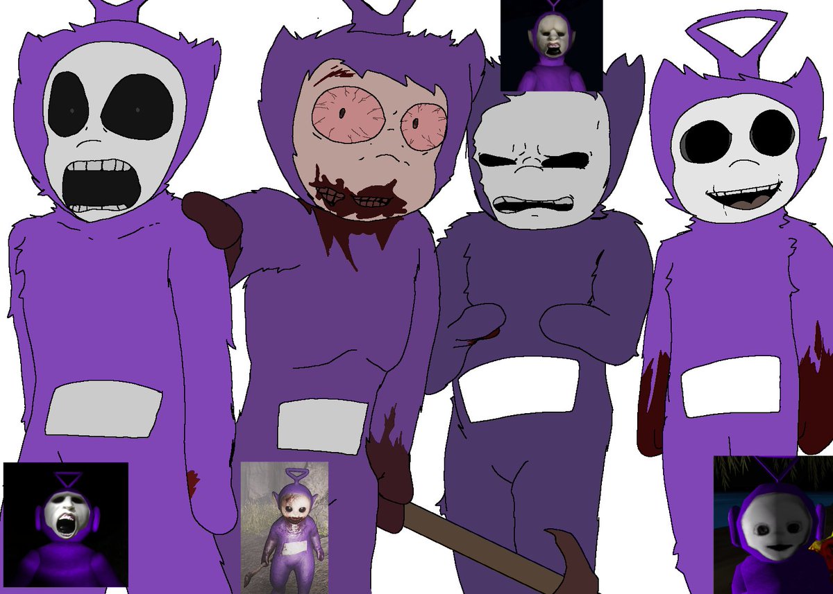 AnimMiles's tweet photo. The Tinkys are plentiful 
#slendytubbies https://t.co/EueMRtvL8F