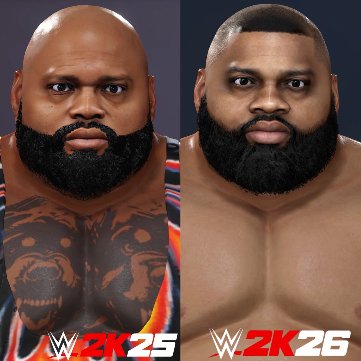FounderOfCCE's tweet photo. One Of My Favorite And 2nd most downloaded Original CAW , Returning From WWE2K25, The Big Body, Heavy Grappling Powerhouse , “HOT DAWG” DEVAUGHN. Stay Tuned Yall😤🔥🔥

#WWE2K26 #CAW #ORIGINALCAW #CCE #CCW https://t.co/SbOGB5a8XR