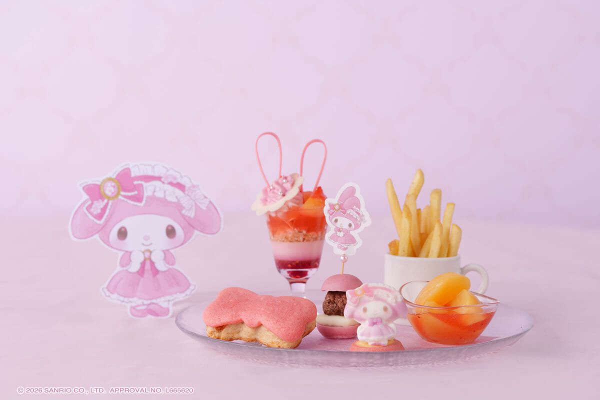 DtimesDelicious's tweet photo. サンリオ「マイメロディ」と過ごす夏の桃色アフタヌーンティー！
ウェスティンホテル仙台「My Melody Peach Tea Party」
7月18日よりホテル26階のレストラン「シンフォニー」にて提供スタート☆
詳細→https://t.co/Ts6sD7Jyrq https://t.co/ZEiyoUU09e