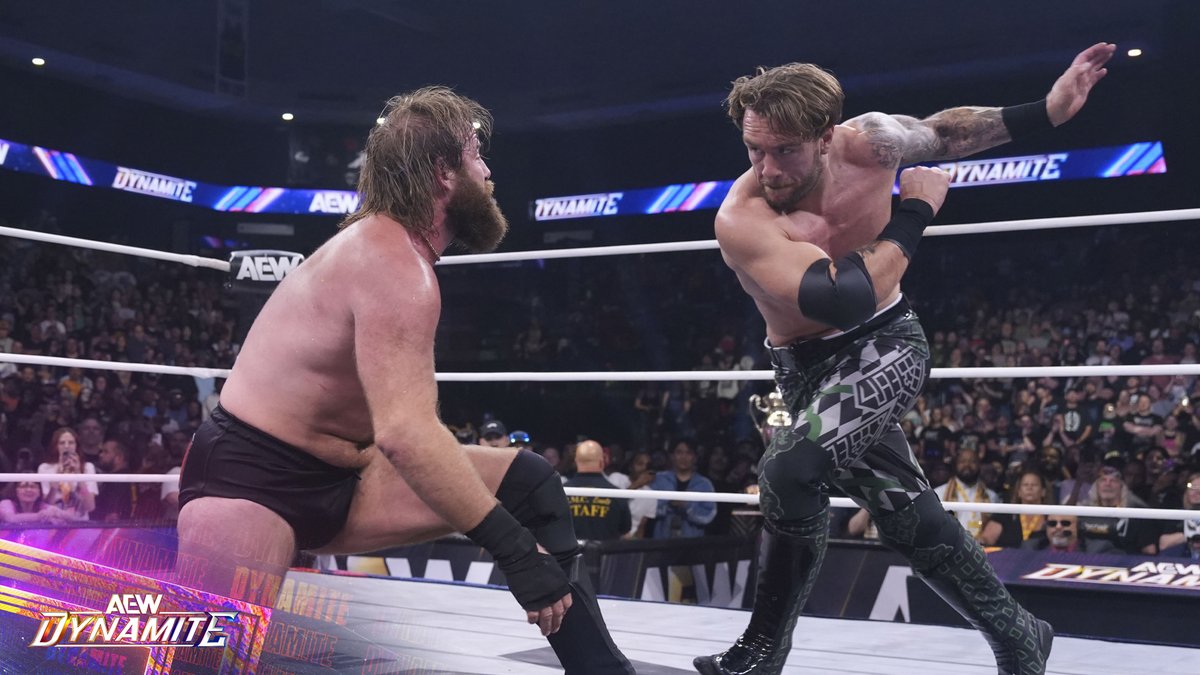 AEW's tweet photo. What was your favorite part of last night’s EXPLOSIVE Dynamite?!

Watch the #AEWDynamite replay RIGHT NOW on @HBOMax! https://t.co/A7zEooYYrp