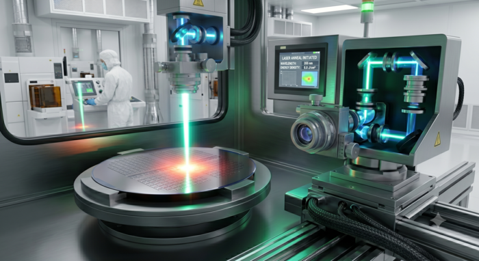 SemiconductorsX's tweet photo. Laser annealing is going mainstream in chips! 🔥

WolfSpeed (SiC leader) is adopting laser annealing for SiC wafers, and it's expanding to 400+ layer NAND + advanced logic too. Samsung's SiC foundry plans might follow. Game changer for power semis and high-stack memory.

Big upgrade incoming.