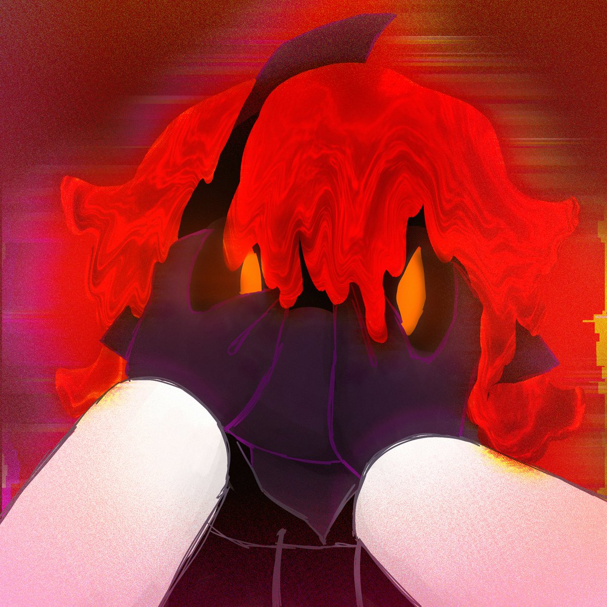 Maxxp564's tweet photo. Dibujo del magma 
Porque si y por aburrimiento 
Y probando cositas
#MagmaBoifanart https://t.co/dYSiFcrGLl