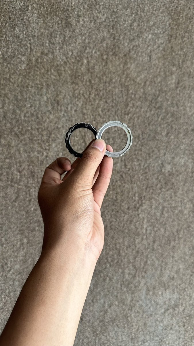 BekasNcc's tweet photo. WTS !!!
GQQD CONDITION 

Type : Lockring Sugino &amp; Sakra

Price : Rp.150.000,- / Pcs

DM For More Info 🔥

#fnfjb https://t.co/8ni4ochKws