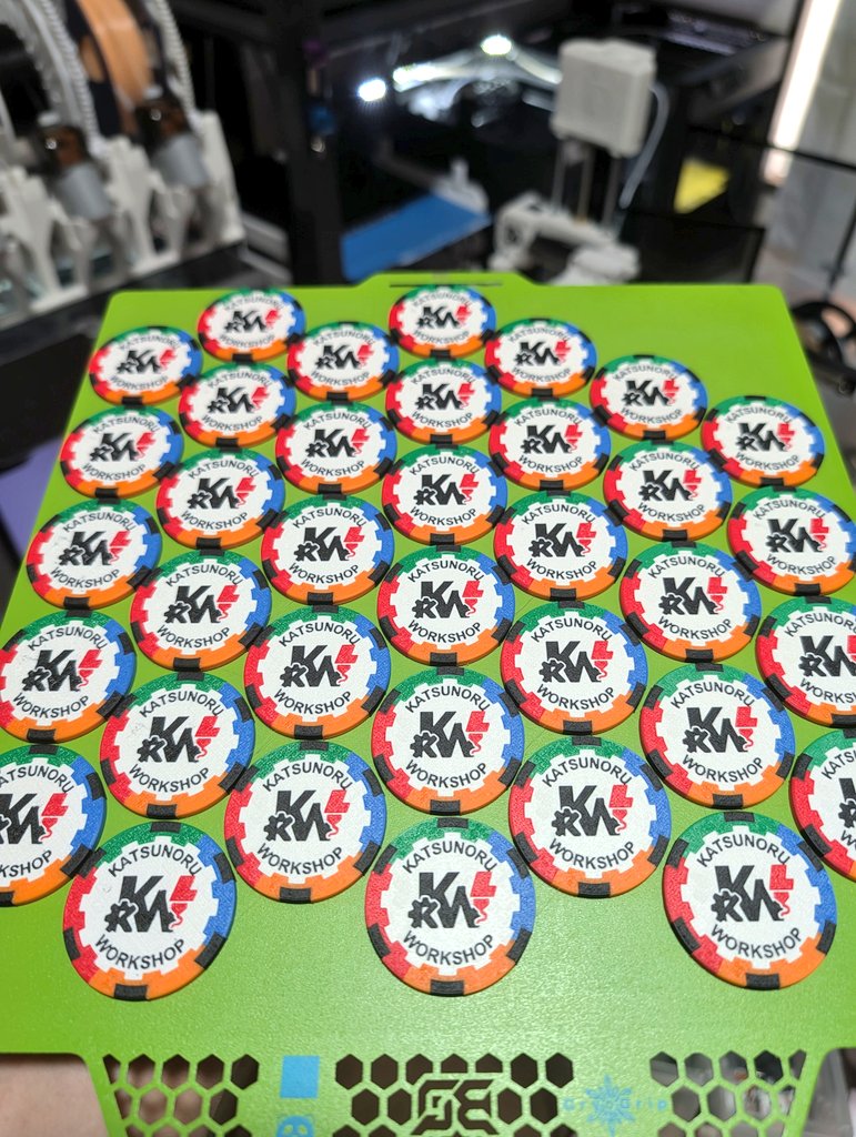 tennensui120fx's tweet photo. ちょっと気が早いですが、JRRF2027用のMakerChip新作できました！
 #JRRF
 #JRRF2027 https://t.co/GtZdKmoHhg
