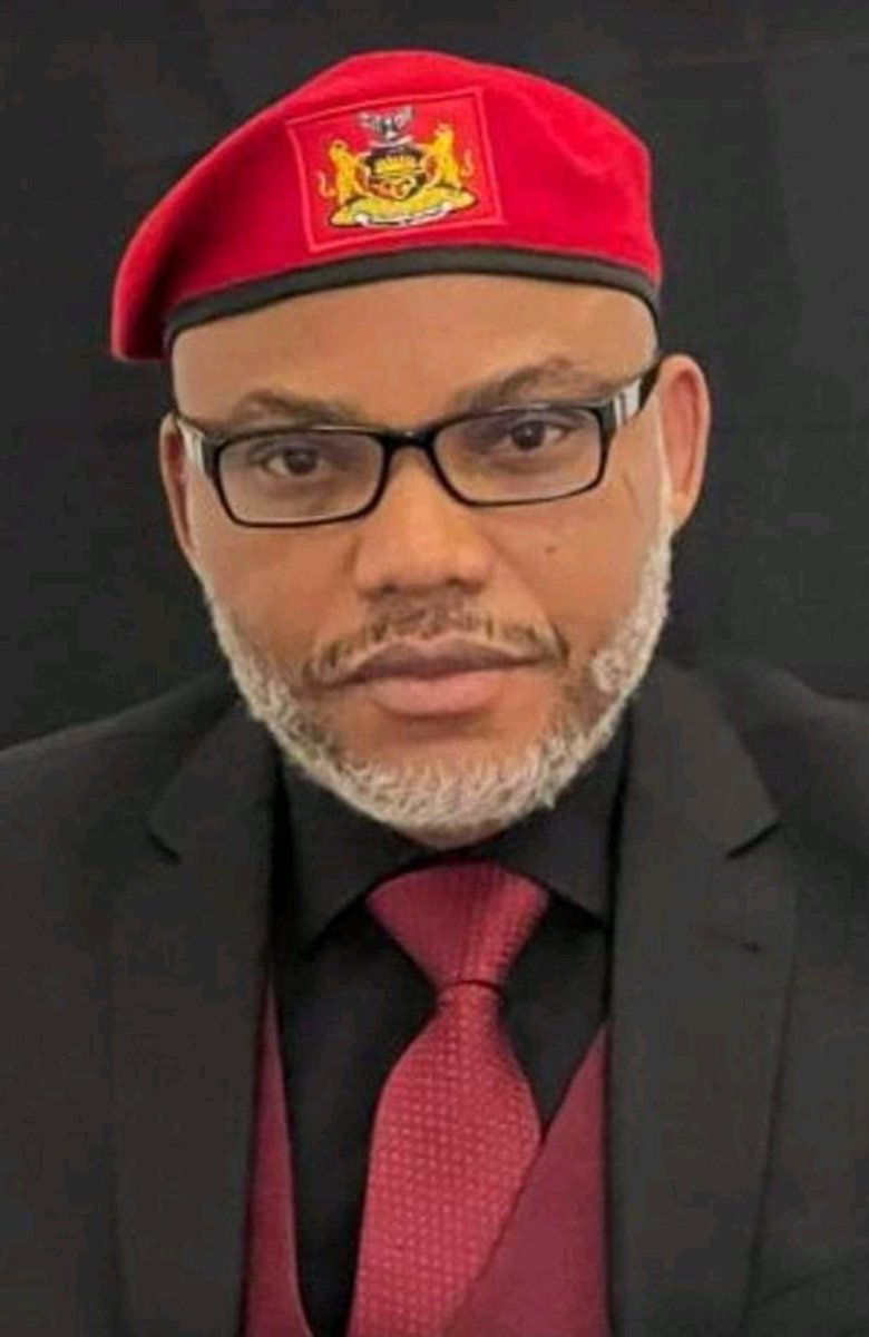 MachuksO's tweet photo. Mazi Nnamdi Kanu is a victim of extraordinary rendition 

He is a victim of illegal conviction and life imprisonment

His only demand is a referendum so that his people can decide their future

Self determination is a right not a crime in any known law 

#FreeMaziNnamdiKanu. https://t.co/Q900EsIc9M